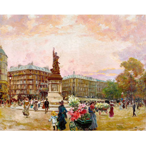 CARLO BRANCACCIO : 'Place Clichy' (DOBIASCHOFSKY AUKTIONEN AG)