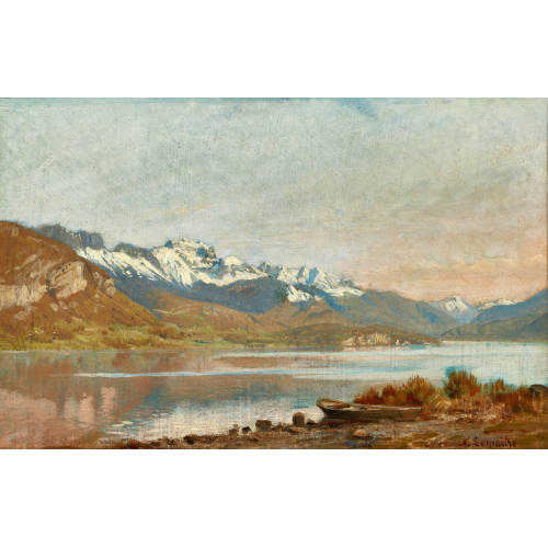 NATHANA�L LEMAITRE : Paysage du lac (DOBIASCHOFSKY AUKTIONEN AG)