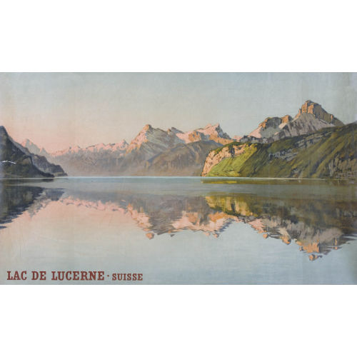 JOHANN JAKOB WYSS : 'Lac de Lucerne Suisse' (Dobiaschofsky Auktionen AG)