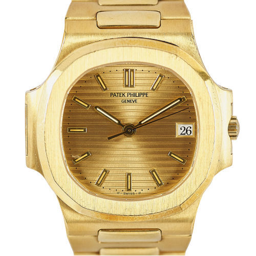 PATEK PHILIPPE : Gentleman's wristwatch 'Nautilus' (Dobiaschofsky Auktionen AG)