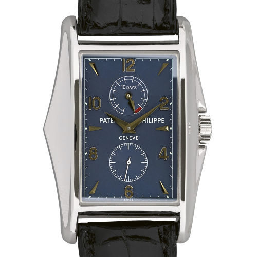 PATEK PHILIPPE : Gentleman's wristwatch '10 Days', limited edition (Dobiaschofsky Auktionen AG)
