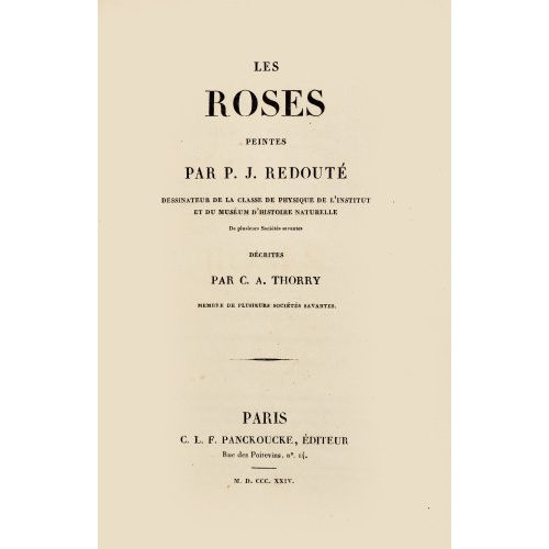 PIERRE JOSEPH REDOUT : 'Les Roses' (Dobiaschofsky Auktionen AG)