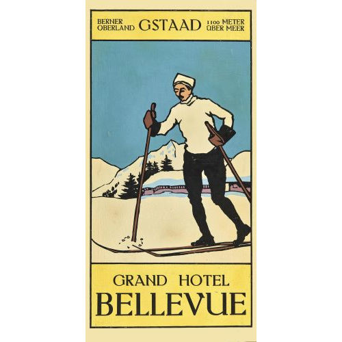 ARNOLD BRGGER : 'Grand Hotel Bellevue' (Dobiaschofsky Auktionen AG)