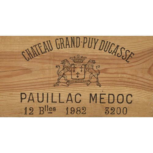 CHATEAU GRAND-PUY DUCASSE : Pauillac Mdoc, Cru Class, 1982 (Dobiaschofsky Auktionen AG)