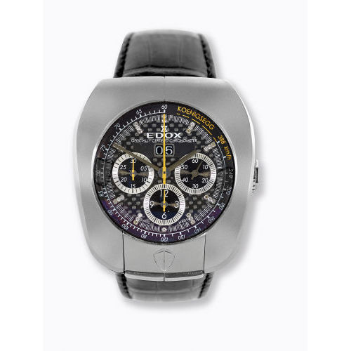 EDOX : Herrenarmbanduhr 'Koenigsegg Titan Chronometer' (Dobiaschofsky Auktionen AG)