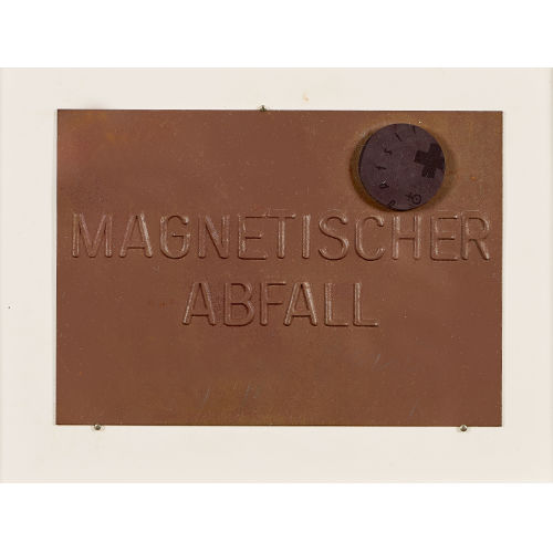 JOSEPH BEUYS : 'Magnetischer Abfall' (Dobiaschofsky Auktionen AG)