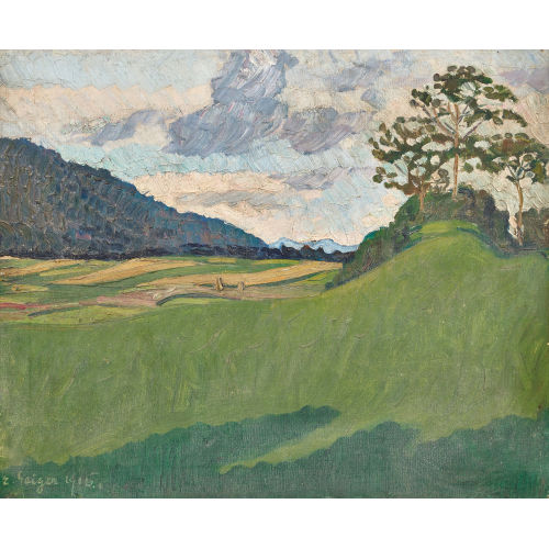 ERNST SAMUEL GEIGER Feldlandschaft Dobiaschofsky Auktionen AG ernst-samuel-geiger-feldlandschaft-dobiaschofsky-auktionen-ag