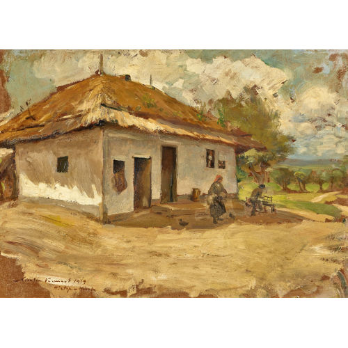 NICOLAE VERMONT : Bauernhaus in Rumnien (Dobiaschofsky Auktionen AG)