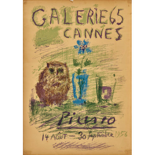 PABLO PICASSO : 'Galerie 65 Cannes 1956' (Dobiaschofsky Auktionen AG)
