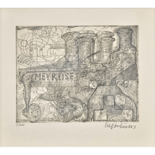 BERNHARD LUGINBHL : 'Meyrose I' (Dobiaschofsky Auktionen AG)